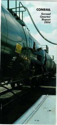 Conrail Second Quarter Report Handout 1984
