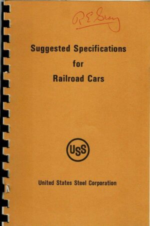 Suggested-Specifications-for-Railroad-Cars-US-Steel-Corporation-FREE-SHIP-163951908571