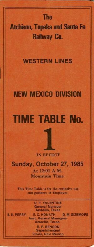 The-Atchison-Topeka-Santa-Fe-Railway-New-Mexico-Division-Timetable-No-1-F-401832778371