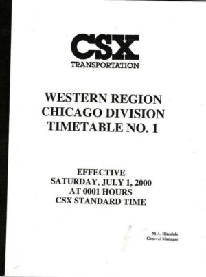 CSX-Transportation-Western-Region-Chicago-Division-Timetable-No-1-July-2000-F-401879996292