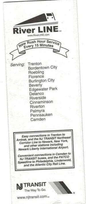 River-Line-Timetable-51404-FREE-SHIP-163608480442