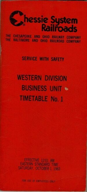 Chessie-System-RR-Chesapeake-Ohio-Western-Division-Business-Unit-Timetable-401832816333