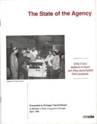 Chicago Transit Authority, April 1990 Report