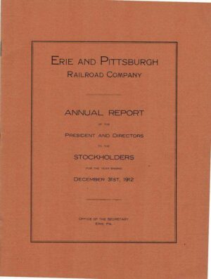 Erie-and-Pittsburgh-Railroad-Company-1912-Annual-Report-FREE-SHIP-401622404653