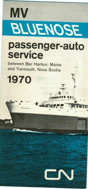 MV-Bluenose-Passenger-Car-Service-Maine-to-Nova-Scotia-1970-FREE-SHIP-163731984743