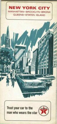 New York City Map 1967