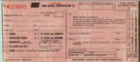 Penn Central Tickets, Transportation Orders