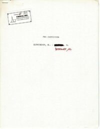 Southern Rwy FRA Inspection Track Chart Birmingham - Bessemer 1980