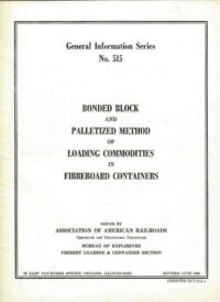 AAR, Safe Loading of Commodities, 1966