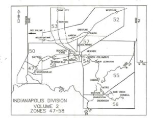 Conrail-ZTS-Maps-Indianapolis-Division-Volume-2-Dated-March-1996-FREE-SHIP-163265435884