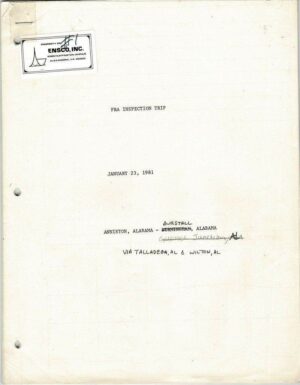 FRA-Inspection-Trip-January-23-1981-Southern-Railway-Alabama-FREE-SHIP-163418117564