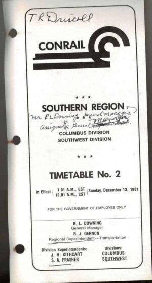 Southern-Region-Timetable-No2-December-13-1981-FREE-SHIP-163265455364