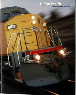 Union-Pacific-1995-Annual-Report-56-pages-FREE-SHIP-163334941574