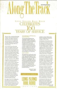 LIRR, Along The Track Anniversary Issue 1934-1994