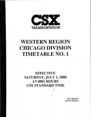 CSX-Transportation-Western-Region-Chicago-Division-Timetable-No1-July-2000-FR-163899144455