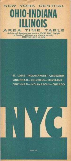New-York-Central-1959-Passenger-Timetable-FREE-SHIP-162692877655