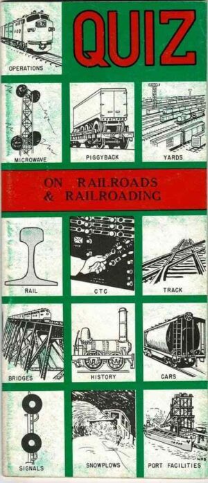 Quiz-Book-on-Railroads-Railroading-1966-FREE-SHIP-163503030345