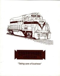 South Shore Freight Line Railroad Shipper info Folder