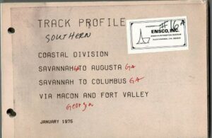 Track-Chart-Profile-Southern-Railway-Coastal-Division-January-1976-FREE-SHIP-401662043695