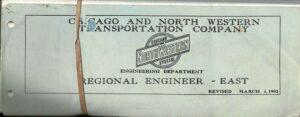Chicago-North-Western-Transportation-Co-Regional-Engineer-East-March-1993-401965817786
