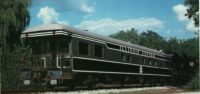 Illinois Central Railroad Office Car information Card