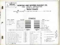 Norfolk & Western FRA Track Charts, Lake Erie Div