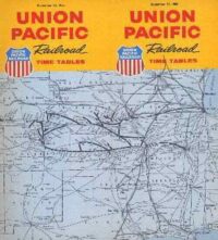 Union Pacific Passenger Time Table 1965