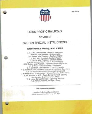 Union-Pacific-Railroad-Revised-System-Special-Instructions-April-3-2005-FREE-163951795987