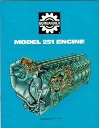 Bombardier Model 251 Engine Booklet