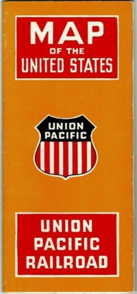 Map of the United States via the Union Pacific