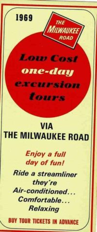 Milwaukee Road 1969 Excursions