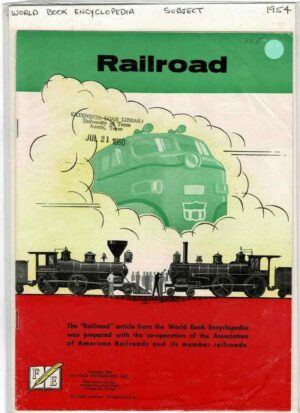 World-Railroad-Book-Encyclopedia-1954-FREE-SHIP-163530998658