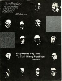 Burlington Northern Employee Magazine LOT 1977 1986.