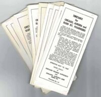 Chicago Aurora & Elgin Passenger Timetable 1957 LARGE LOT