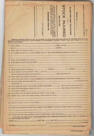 Louisville-Nashville-Railroad-Stock-Injured-Document-LOT-FREE-SHIP-163909294999