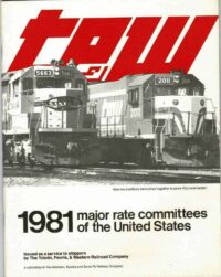 Toledo Peoria & Western 1981, Rate Committee